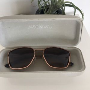 Jason Wu ‘Torri’ Rose Gold Framed Sunglasses